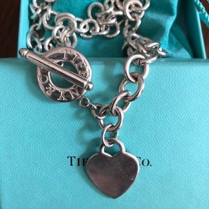 **Price Lowered** Auth Tiffany & Co Heart Necklace